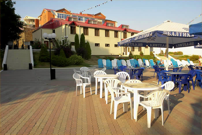 гостиница на территории аквапарка "Черномор" Лермонтово